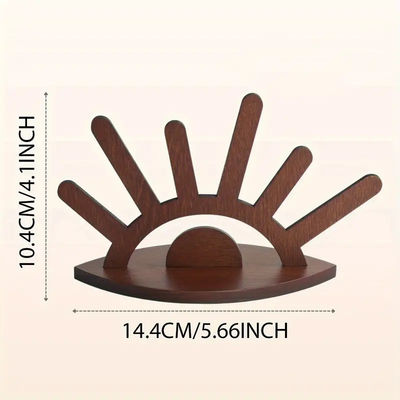 Détecteur de bague en bois Détecteur de bijoux créatifs Pour les ornements Package cadeau inclus