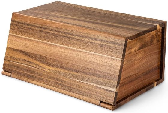 Boîte à pain en bois tout en une seule pièce organisateur pour l'assemblage de la cuisine
