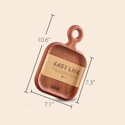 Plateau à pizza en bois de pain de 2 tailles personnalisées et gravure laser pour cuisine