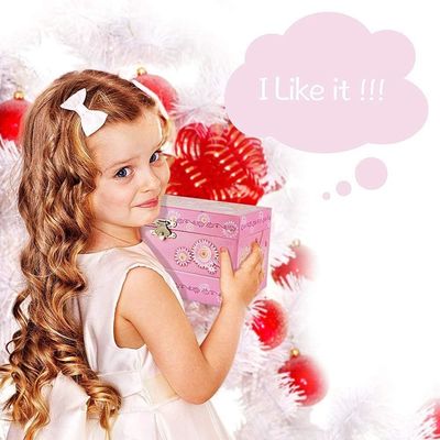 Paquet cadeau personnalisé Princesse MDF Rose Ballerina Thème Musical Box de bijoux pour les filles