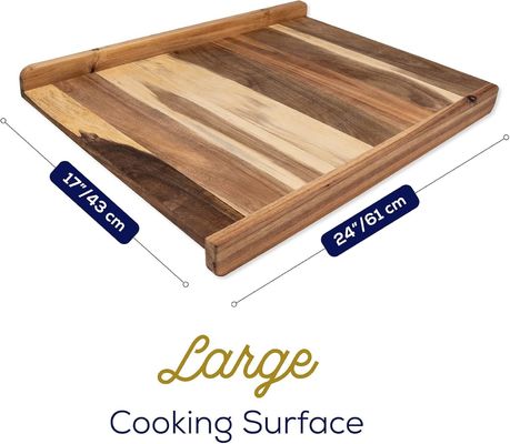 Planche de coupe de pain en bois polyvalente avec imprimante à lèvres et gravure au laser