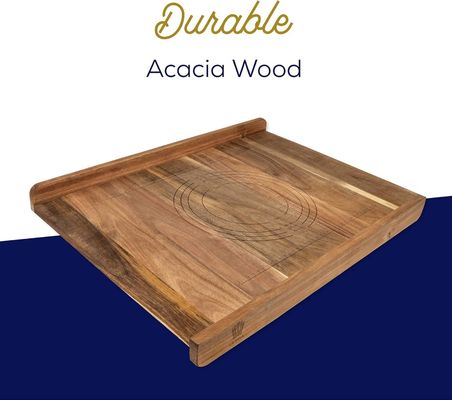 Planche de coupe de pain en bois polyvalente avec imprimante à lèvres et gravure au laser