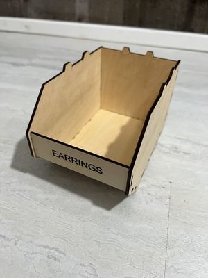 Boîtes de rangement en bois avec un design moderne et stockage de fournitures de bureau