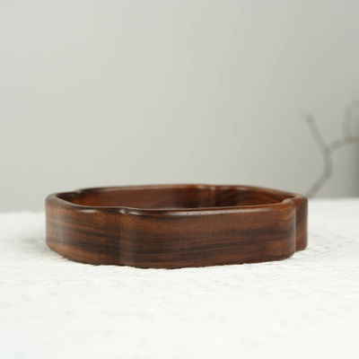 Plateau de service sur mesure pour l'impression de noix brûlées sud-américaines