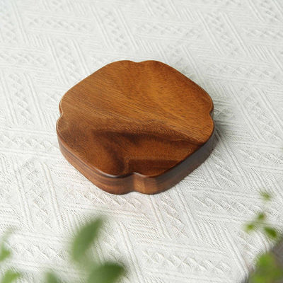 Plateau de service sur mesure pour l'impression de noix brûlées sud-américaines