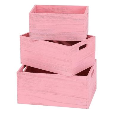 Ensemble de stockage en bois fait à la main pour les légumes et les fruits de pain