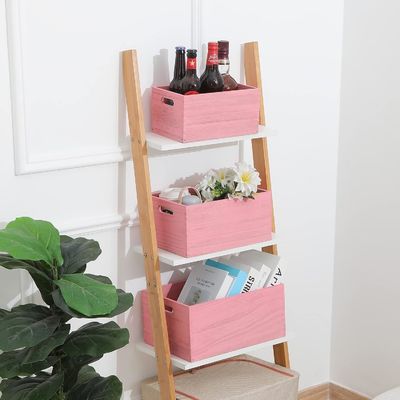 Ensemble de stockage en bois fait à la main pour les légumes et les fruits de pain