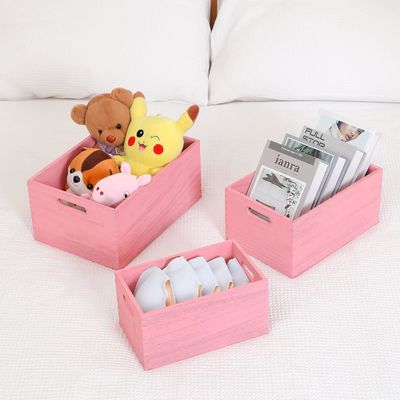 Ensemble de stockage en bois fait à la main pour les légumes et les fruits de pain