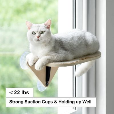 Accueil Meubles pour chats Montreur de fenêtre en bois Perchoir Escaliers d'escalade et poteaux de grattage