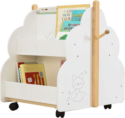 Conception fonctionnelle Rack de livres en bois multifonctionnel pour livres pour enfants