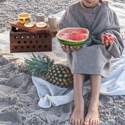 Caisse en bois pour le stockage de livres Logo personnalisé Acceptable Décoratif Nesting Caisses en bois