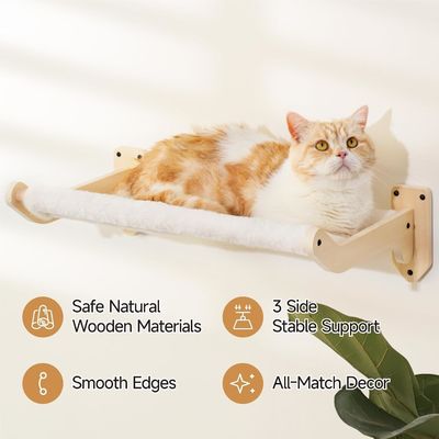 Meubles muraux en bois Cat Étagères avec couverture souple amovible lits Meubles de salon