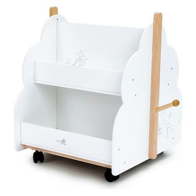 Conception fonctionnelle Rack de livres en bois multifonctionnel pour livres pour enfants