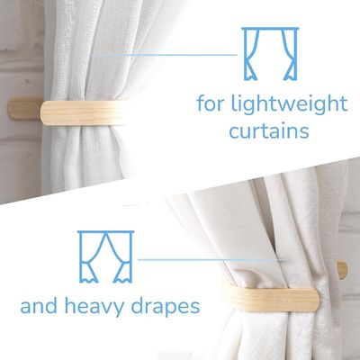 Des rideaux en bois sont conçus pour les anniversaires.