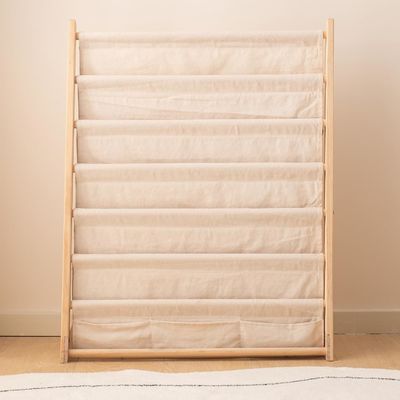 Étagère de livres pour enfants de 6 niveaux pour la chambre à coucher Étagère de produits en bois Étagère de stockage de livres Affichage