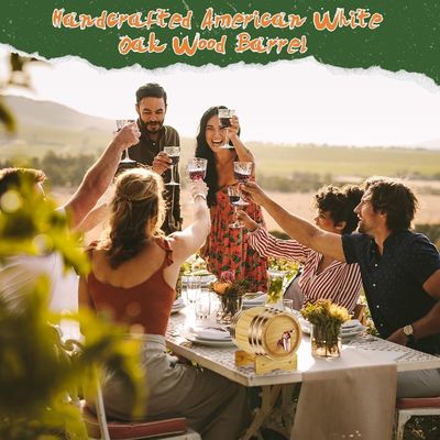 Dispensateur de cocktails en fûts de whisky pour spiritueux et liqueurs d'époque