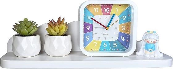 Accueil Meubles Étagère suspendue en bois pour les enfants Chambre décoration murale Cute nuage blanc