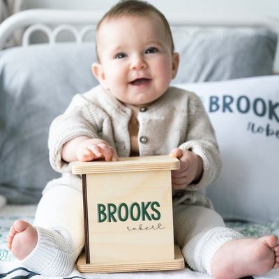 Banque de pièces personnalisée en bois pour enfants OEM ODM Accepté Matériau de bambou écologique
