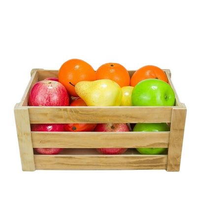 Cages de fruits en bois résistantes et durables 21x10x10cm 21x10x11.2cm 31.2x20.3x14cm pour les fruits