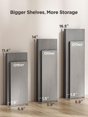 Étagères flottantes en bois rustique de ferme Ensemble de 3 pour la salle à manger