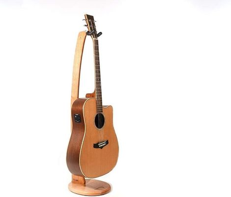 Design compétitif et à la mode Stand de guitare acoustique en bois fait à la main pour l'impression