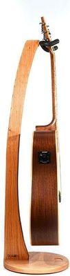 Design compétitif et à la mode Stand de guitare acoustique en bois fait à la main pour l'impression