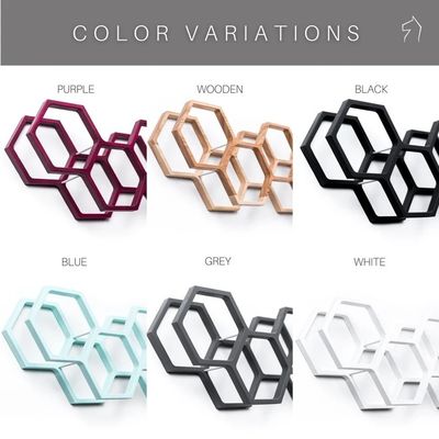 Accueil Meubles en bois monture murale en nid d'abeille Porteur de papier toilette avec rangement de tissus