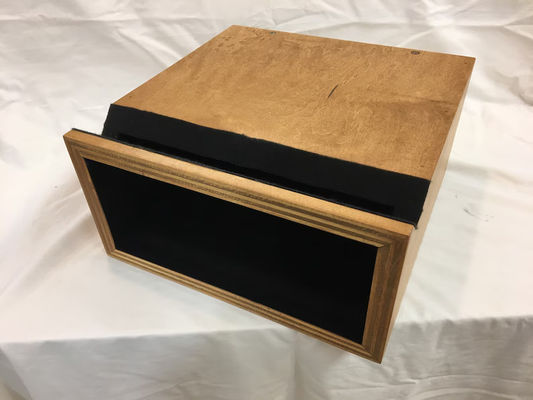 Appareil électroménager en bois Porteur de monture murale de vélo en contreplaqué Cadre de vélo Plateau de stockage de vélo