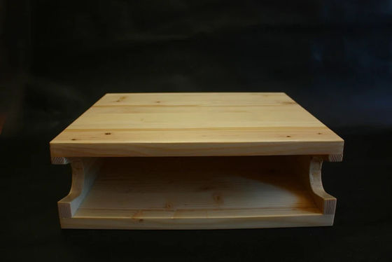 Monture de vélo en bois avec support et étagère de support de vélo personnalisé