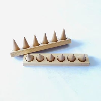 Commande personnalisée Jeu de bijoux en bois avec une finition lisse et compétitive
