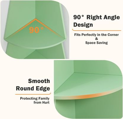 Style de conception moderne Hautes étagères pour enfants 5 étages Arbre étagère étagère