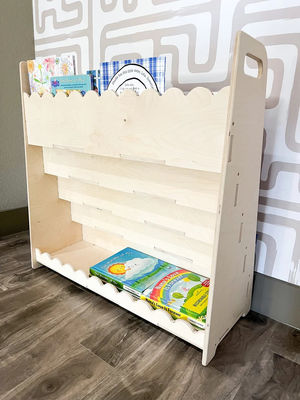 Montessori meubles en bois cadeau de jardin d'enfants étagère en bois pour la fonction économiser de l'espace