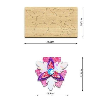 Fabrication sur mesure en bois artisanal moule arc de coupe en bois moulures pour la couleur naturelle ou personnalisée