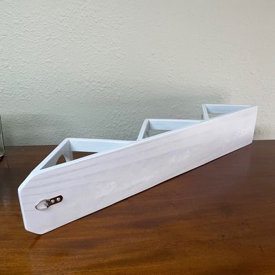 Jardin de plantes succulentes ou d'herbes Planteur mural en bois en blanc avec logo personnalisé Acceptable