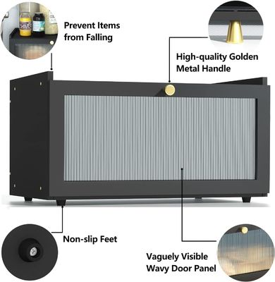 Paquet cadeau 2 couches de pain noir en bambou, boîte à pain en bois