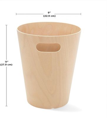 Petite poubelle de service personnalisé rustique poubelle de conteneur pour salle de bain chambre à coucher cuisine bureau