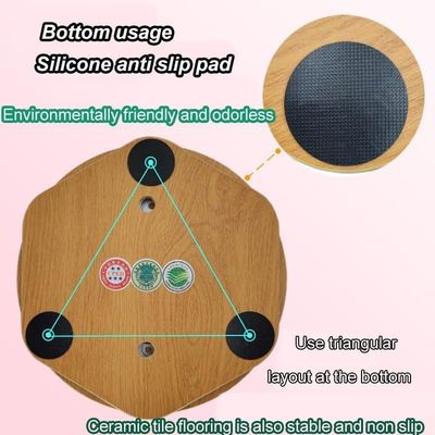Planche d'équilibre en bois de 12 pouces de style rustique