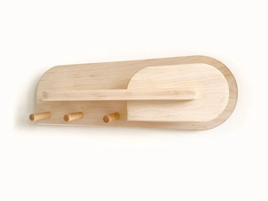 Organiseur d'entrée de salon monté sur le mur et porte-clés personnalisé