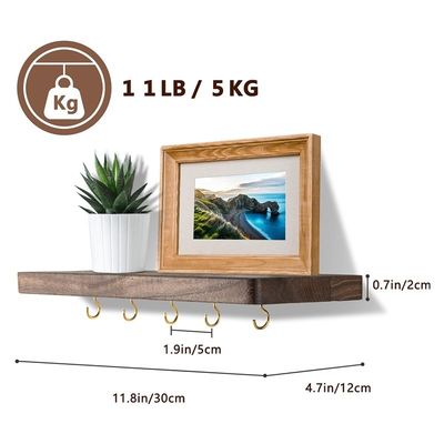 Installation sans effort du porte-clés pour la maison, organisateur suspendu avec de nombreux crochets