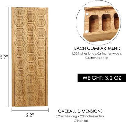 Boîte à pilules organique pour vitamines Comprimés quotidiens