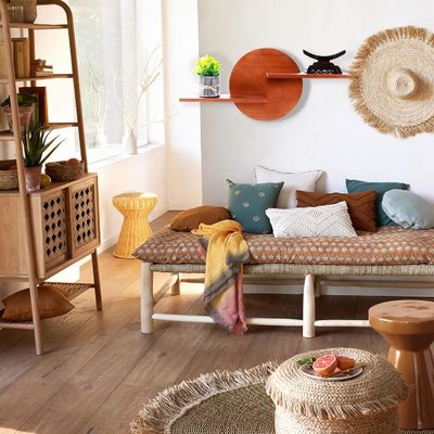 Étagère non pliable Affichage décoratif rond Monture murale Étagère suspendue Étagères en grande quantité