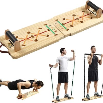 Kit de planche rustique en bois à l'intérieur et à l'extérieur avec poignée pour le renforcement du noyau