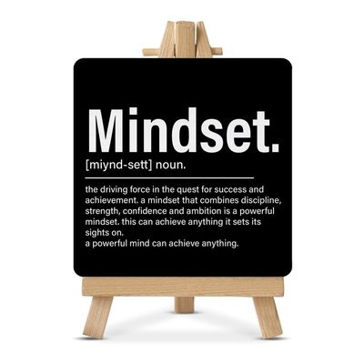 Décoration de la maison vernis.Cadeaux Inspiration Motivation Signe en bois pour bureau