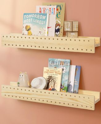 Étagère murale en bois naturel bricolage Étagères murales modernes