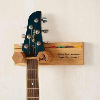 Monture murale en bois, support de guitare personnalisé pour votre espace de performance
