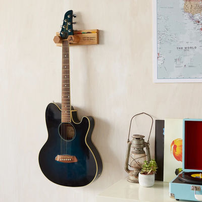 Monture murale en bois, support de guitare personnalisé pour votre espace de performance