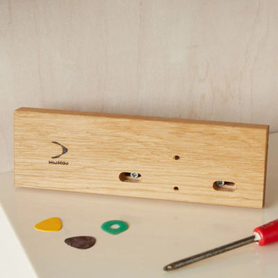 Monture murale en bois, support de guitare personnalisé pour votre espace de performance
