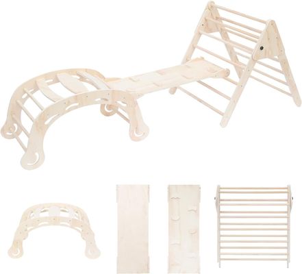 Conception fonctionnelle Multifonction triangle pliable planche à roulettes d'escalade pour l'entraînement de l'équilibre