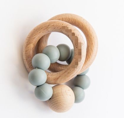 Europe personnalisée Caractéristique régionale Chaîne en bois avec boules en bois Jouet idéal pour enfants