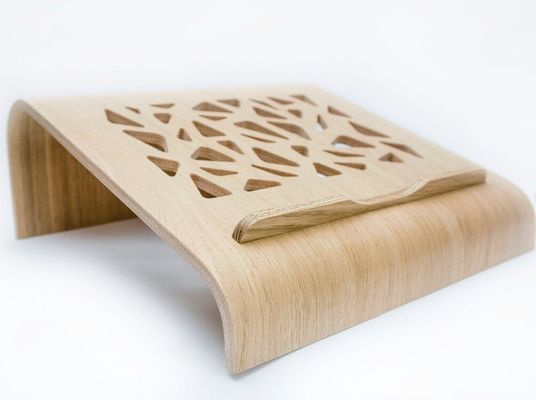 Appareil portable en bois fonctionnel Économie d'espace Refroidissement Ventilation Ascenseur de bureau d'ordinateur